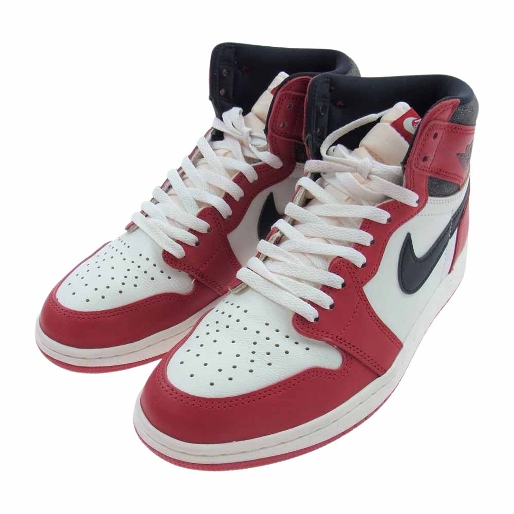 NIKE ナイキ DZ5485-612 Air Jordan 1 AJ1 High OG Lost&Found Chicago エアジョーダン ハイ ロストファウンド シカゴ スニーカー レッド系 ホワイト系 28.5cm【新古品】【未使用】【中古】