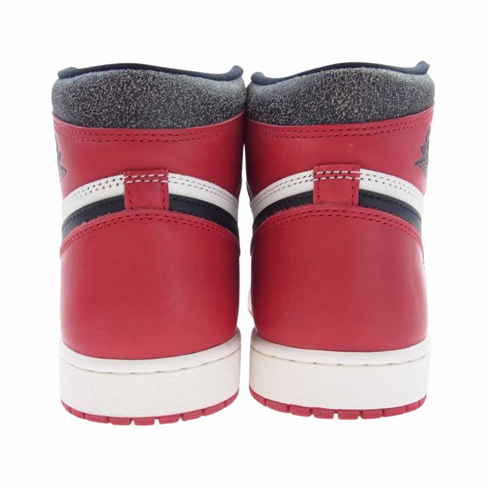 NIKE ナイキ DZ5485-612 Air Jordan 1 AJ1 High OG Lost&Found Chicago エアジョーダン ハイ ロストファウンド シカゴ スニーカー レッド系 ホワイト系 28.5cm【新古品】【未使用】【中古】
