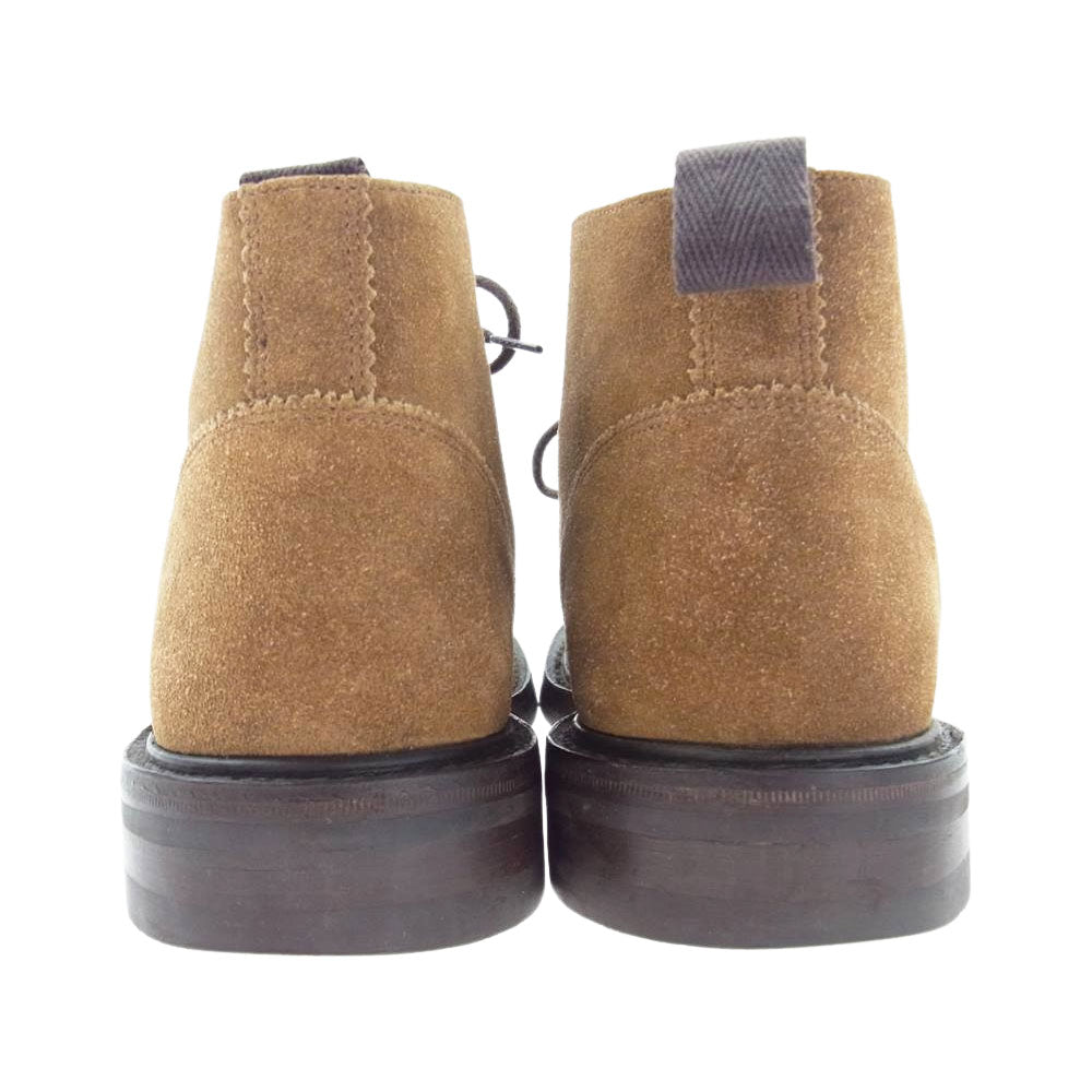 Tricker's トリッカーズ 6077 英国製 モンキーブーツ ダイナイトソール スエード ブーツ ブラウン系【中古】