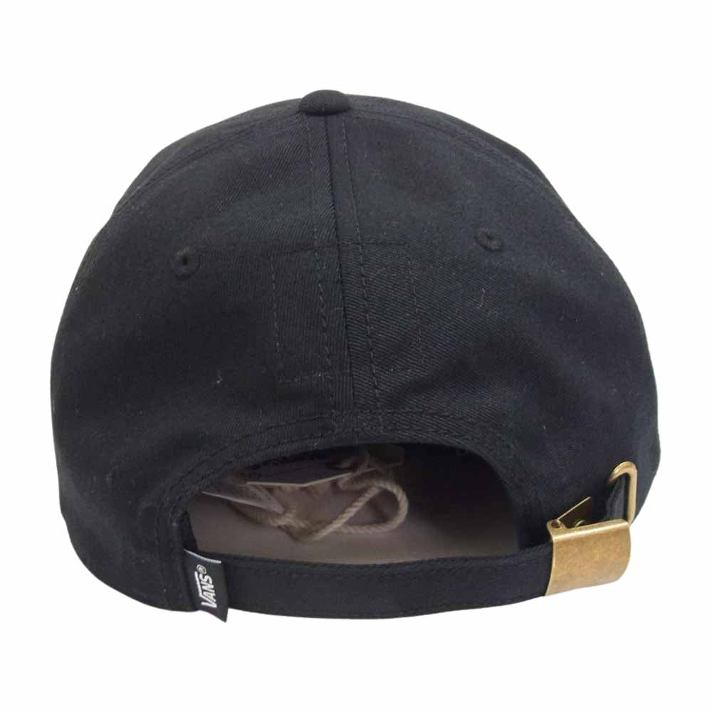 CALEE キャリー 22AW CL-002VANS 122C1160199 VANS FOL Wappen cap バンズ ワッペン キャップ ブラック系 F【新古品】【未使用】【中古】