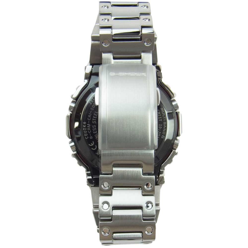 CASIO G-SHOCK カシオ ジーショック GMW-B5000D-1JF FULL METAL フルメタル シルバー 電波ソーラー ウォッチ 腕時計 シルバー系【新古品】【未使用】【中古】