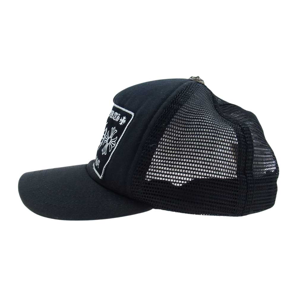 CHROME HEARTS クロムハーツ（原本無） CH TRUCKER CAP メッシュ トラッカー キャップ ブラック系 OS【中古】