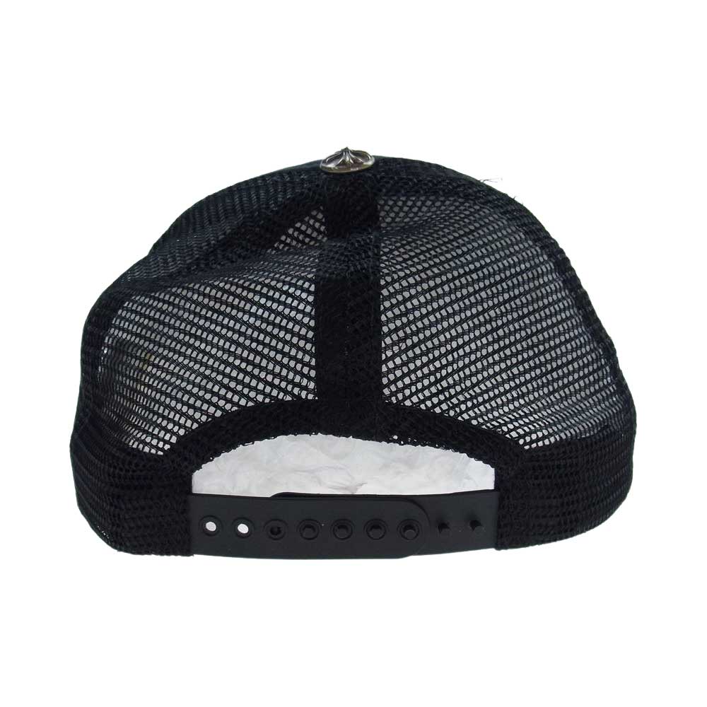 CHROME HEARTS クロムハーツ（原本無） CH TRUCKER CAP メッシュ トラッカー キャップ ブラック系 OS【中古】