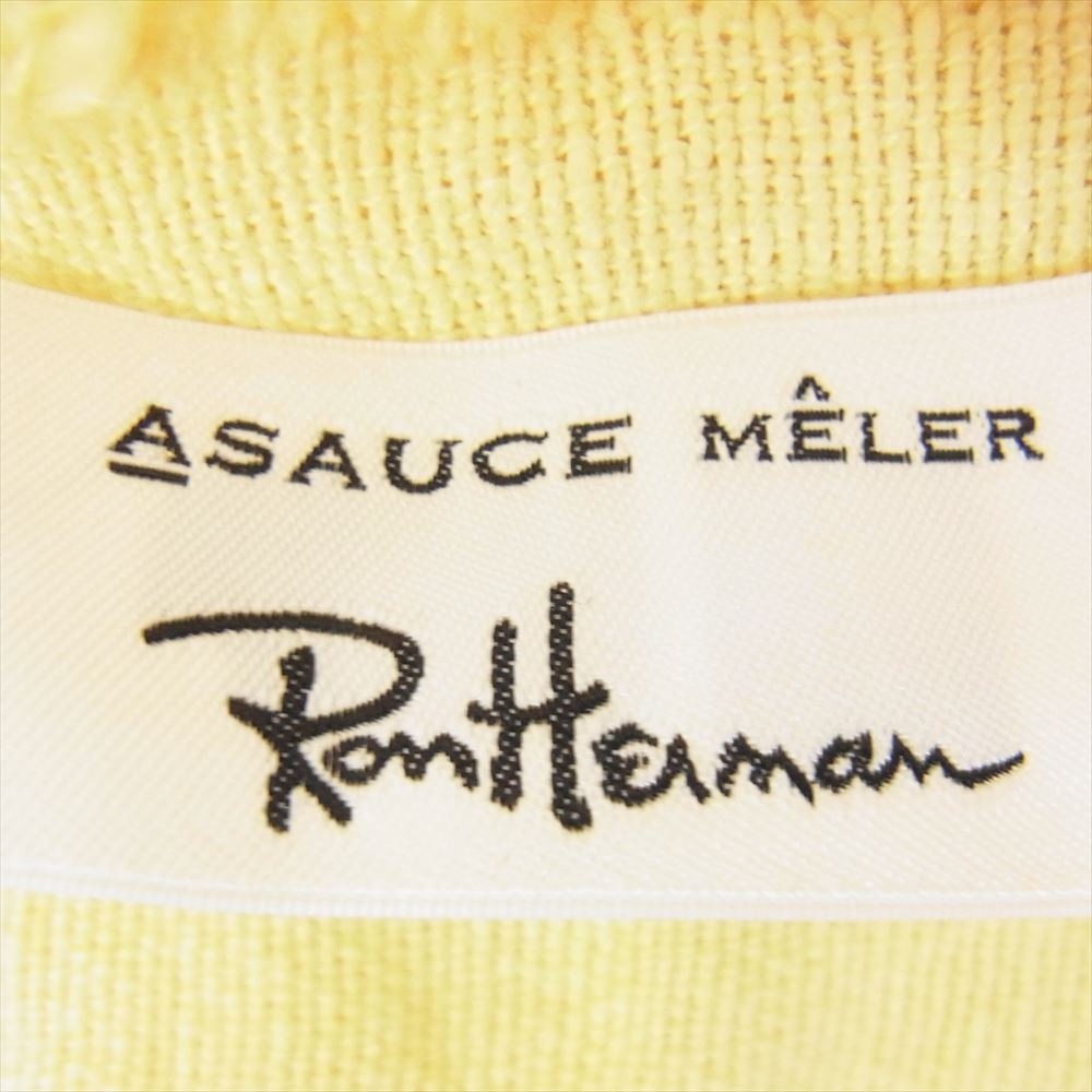 Ron Herman ロンハーマン ASAUCE MELER アソース メレ ストール イエロー系【中古】