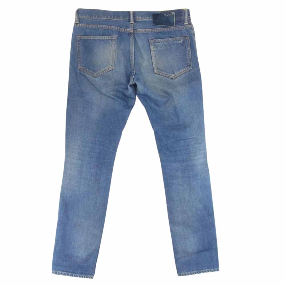 VISVIM ビズビム 14AW WMV 0314205005004 SOCIAL SCULPTURESS-S DMGD ソーシャル スカルプチャー ダメージ デニムパンツ インディゴブルー系 3【中古】