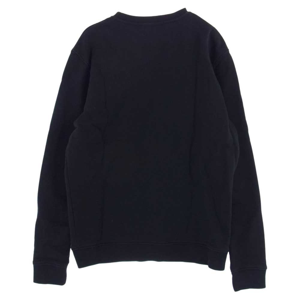 MSGM エムエスジーエム 2640MM68 BOX LOGO SWEAT ボックスロゴ クルーネック スウェット トレーナー ブラック系 S【中古】