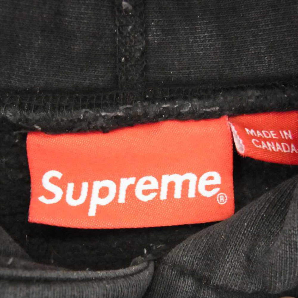 Supreme シュプリーム 16AW Box Logo Hooded Sweat shirt ボックスロゴ パーカー フーディ ブラック系 M【中古】