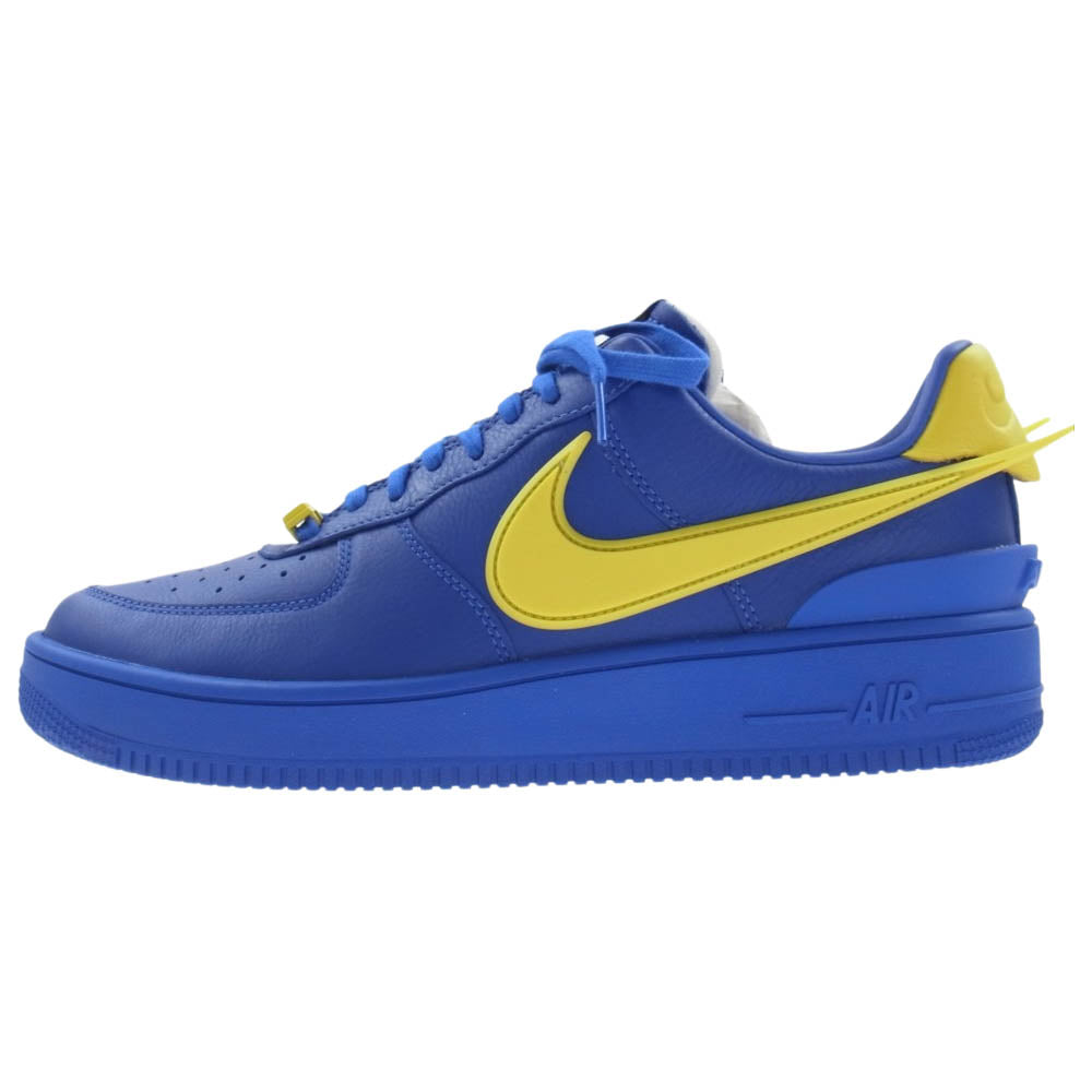 NIKE ナイキ DV3464-400 AIR FORCE 1 LOW SP AMBUSH GAME ROYAL エアフォース ロー スペシャル アンブッシュ スニーカー ブルー系 イエロー系 30cm【新古品】【未使用】【中古】