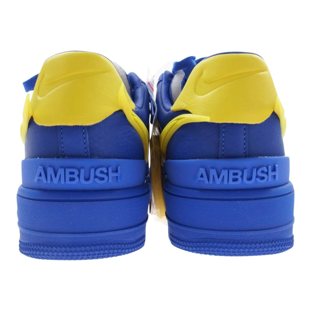 NIKE ナイキ DV3464-400 AIR FORCE 1 LOW SP AMBUSH GAME ROYAL エアフォース ロー スペシャル アンブッシュ スニーカー ブルー系 イエロー系 30cm【新古品】【未使用】【中古】
