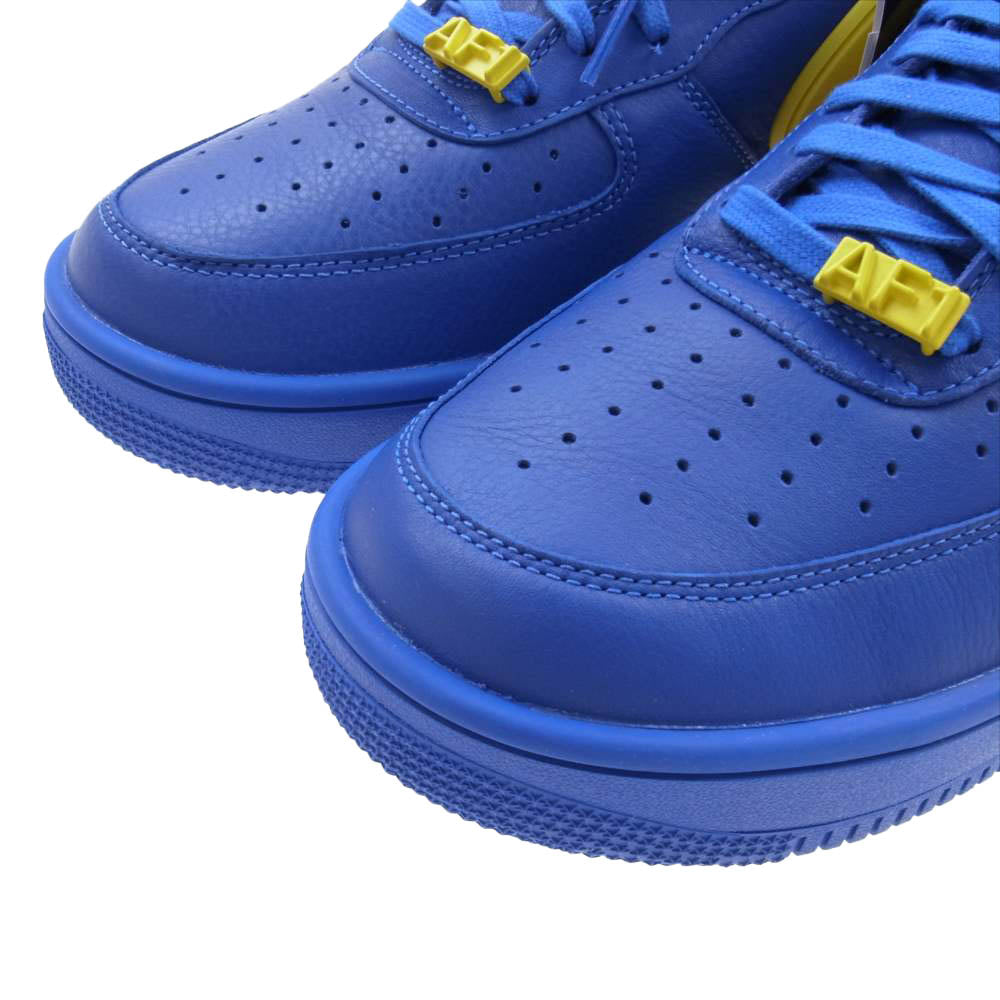 NIKE ナイキ DV3464-400 AIR FORCE 1 LOW SP AMBUSH GAME ROYAL エアフォース ロー スペシャル アンブッシュ スニーカー ブルー系 イエロー系 30cm【新古品】【未使用】【中古】