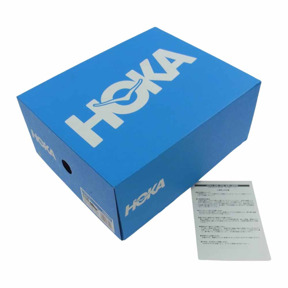 HOKA ONE ONE ホカ オネオネ W BONDI 8 1127952 ボンダイ8 スニーカー ランニングシューズ ブラック系 23.5cm【極上美品】【中古】