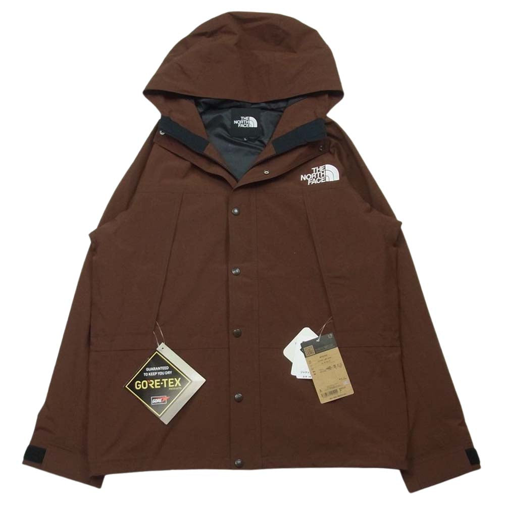 THE NORTH FACE ノースフェイス NP62236 MOUNTAIN LIGHT JACKET GORE-TEX マウンテンライト ゴアテックス ジャケット ブラウン系 DK ダークオーク L【美品】【中古】