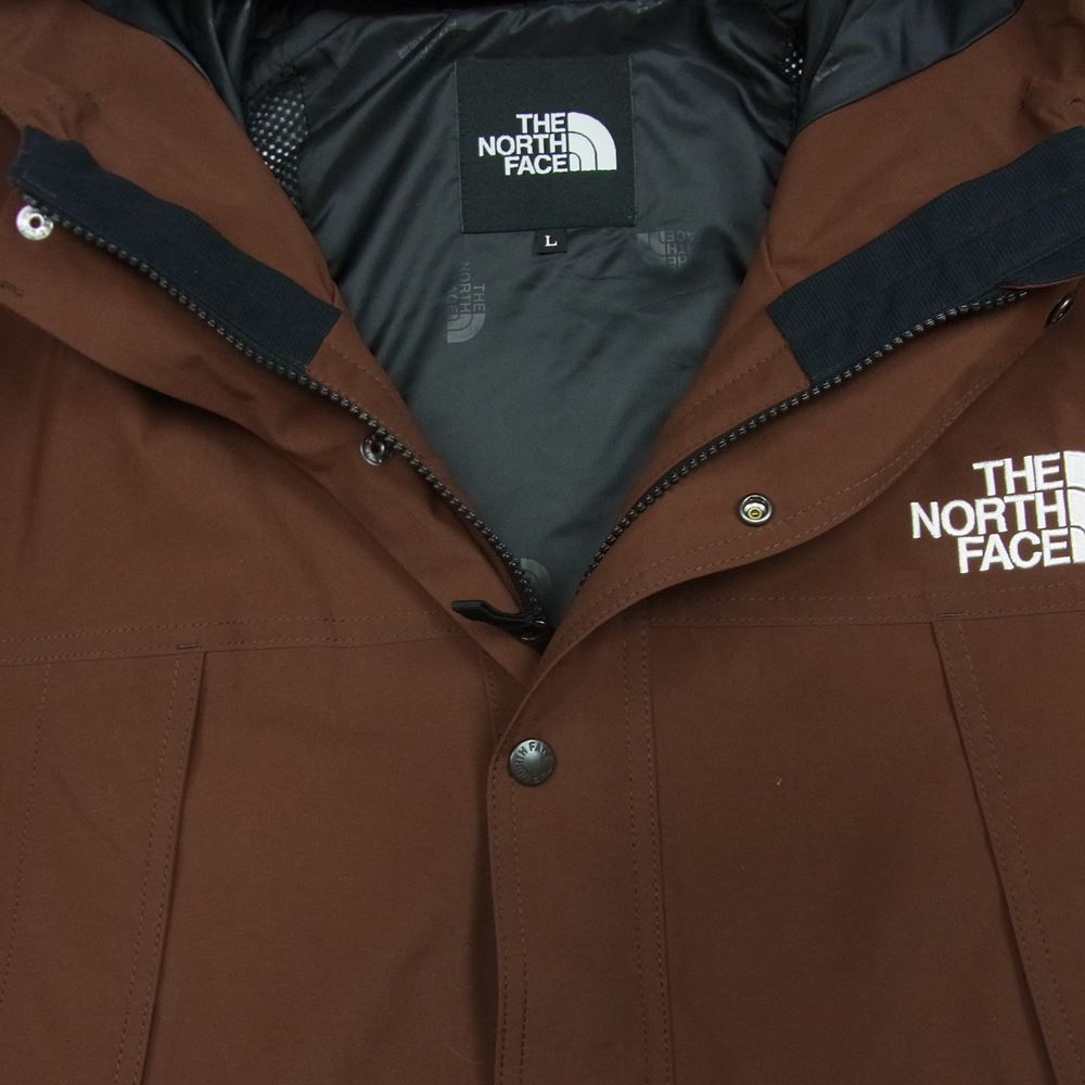 THE NORTH FACE ノースフェイス NP62236 MOUNTAIN LIGHT JACKET GORE-TEX マウンテンライト ゴアテックス ジャケット ブラウン系 DK ダークオーク L【美品】【中古】