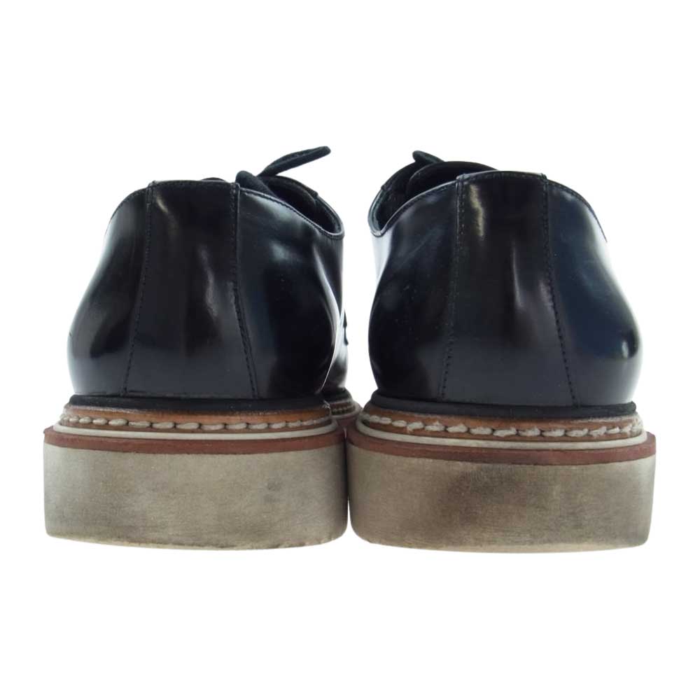 JIMMY CHOO ジミーチュウ プレーントゥ ドレス シューズ ブラック系 41【中古】