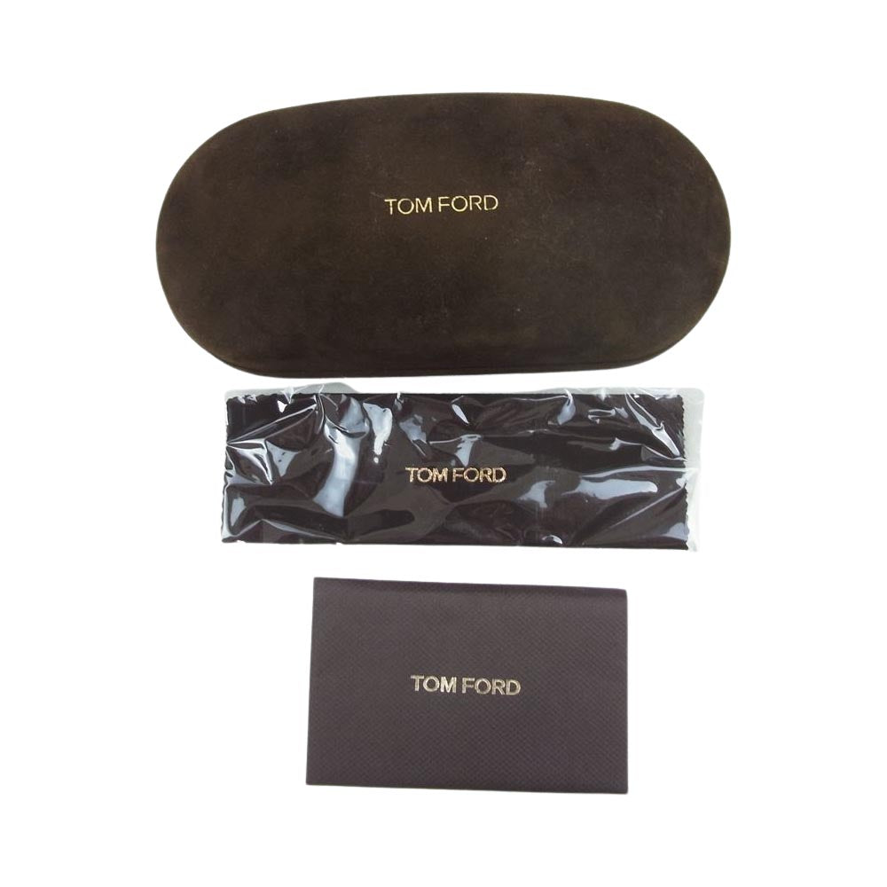 TOM FORD トムフォード TF9355 ウェリントン サングラス アイウェア 眼鏡 ブラック系 56□19-145【中古】