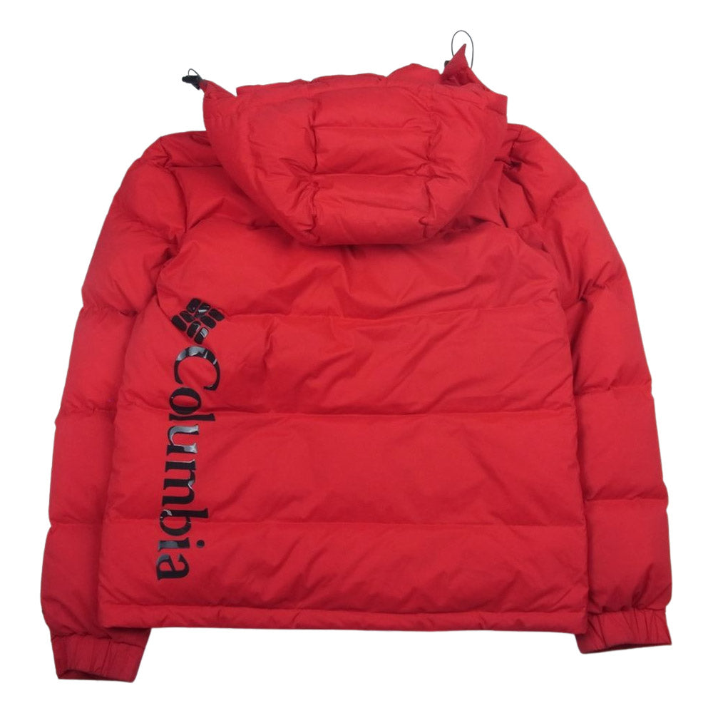 Columbia コロンビア WE0995 550FPダウン ロックフォール ダウンジャケット レッド系 S【中古】