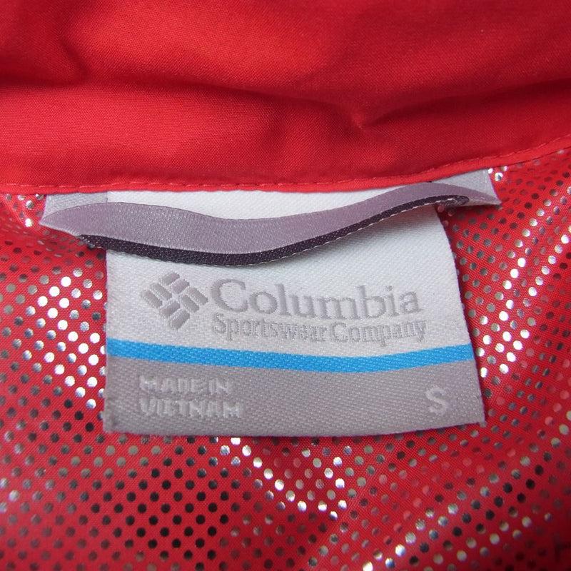 Columbia コロンビア WE0995 550FPダウン ロックフォール ダウンジャケット レッド系 S【中古】