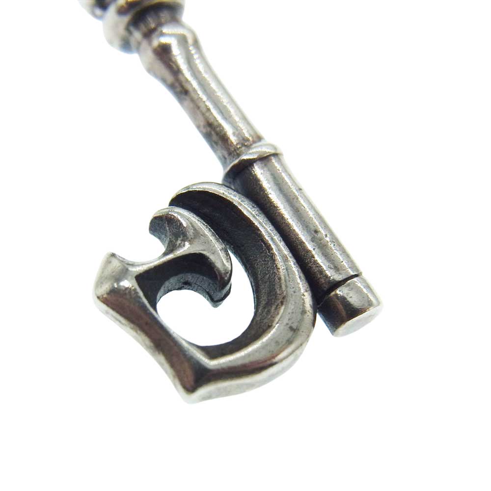 DEAL DESIGN ディールデザイン トライバル トランプ クローバー キー ペンダントトップ シルバー系【中古】