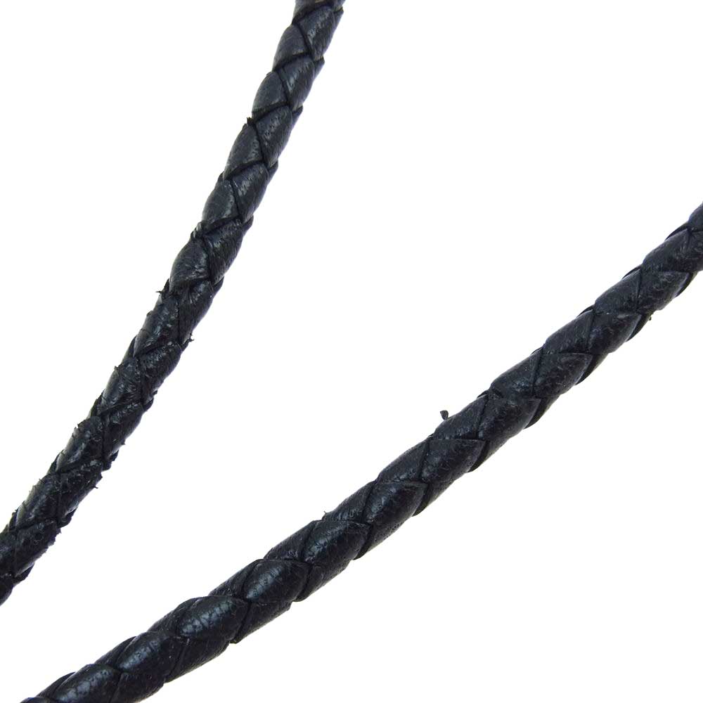 CHROME HEARTS クロムハーツ（原本有） BOLOTIE OVALTINY タイニー クラシック ループタイ ネックレス シルバー系 ブラック系【中古】