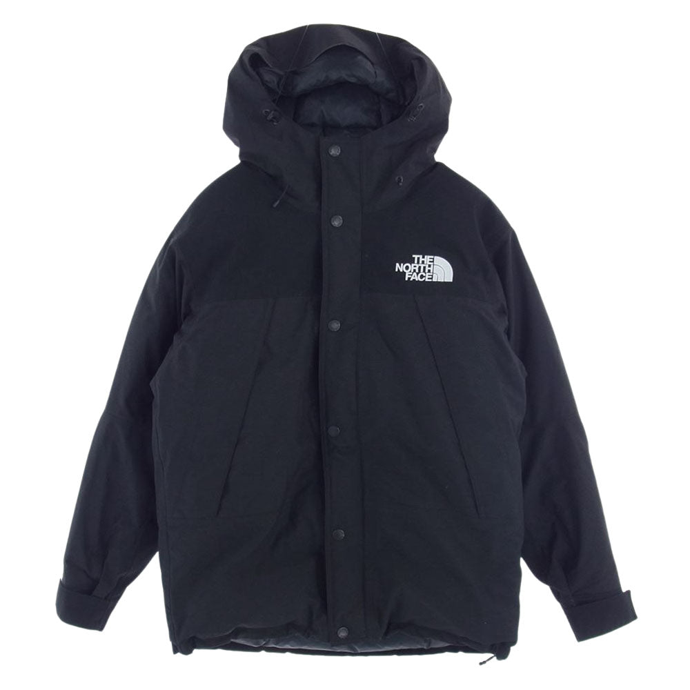 THE NORTH FACE ノースフェイス ND91930 MOUNTAIN DOWN JACKET GORE-TEX マウンテンダウンジャケット ゴアテックス ブラック系 M【中古】
