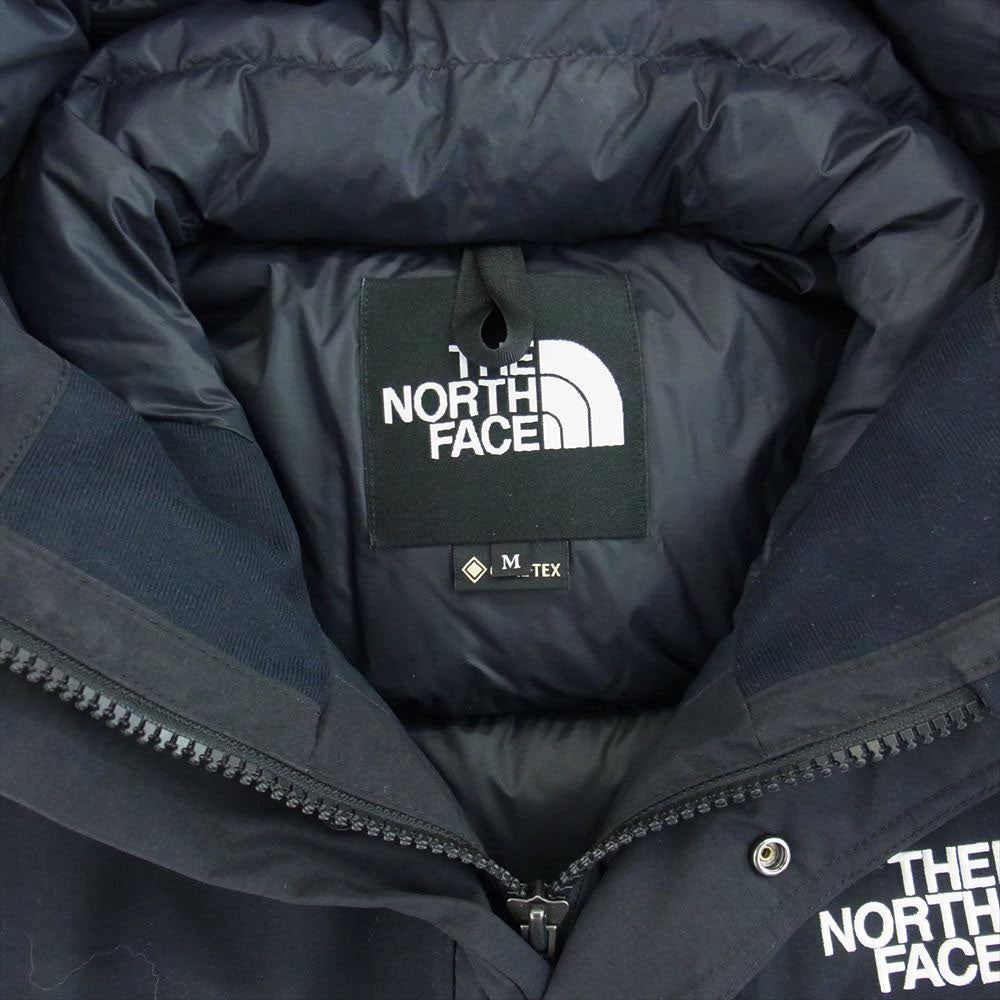 THE NORTH FACE ノースフェイス ND91930 MOUNTAIN DOWN JACKET GORE-TEX マウンテンダウンジャケット ゴアテックス ブラック系 M【中古】