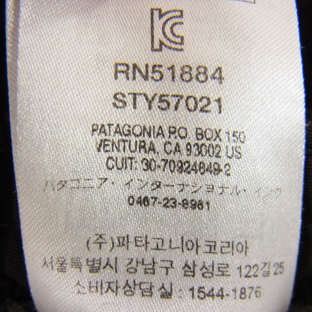 patagonia パタゴニア 57021 Baggies Shorts バギーズ ショート パンツ ブラック系 L【中古】