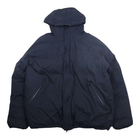 N.HOOLYWOOD エヌハリウッド × MOUNTAIN HARDWEAR マウンテンハードウェア 21AW OE2870 CITY DWELLERS HOODED DOWN JACKET ダウン ジャケット ネイビー系 L【中古】
