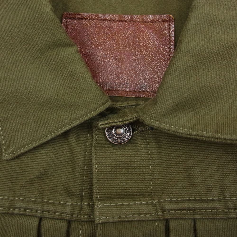 デラックスウエア DX402WT 2nd COLOR JACKET セカンドカラー ジャケット 50着限定 カーキ カーキ系 38【美品】【中古】