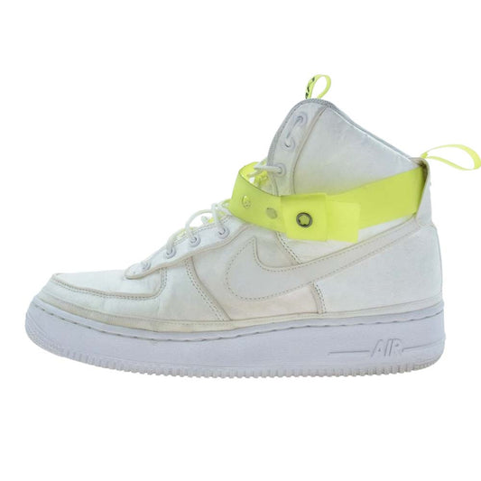NIKE ナイキ 573967-101 AIR FORCE1 HIGH 07 QS MAGIC STICK VIP ナイキ エア フォース 1 ハイ マジックスティック ハイカット スニーカー ホワイト系 27cm【中古】