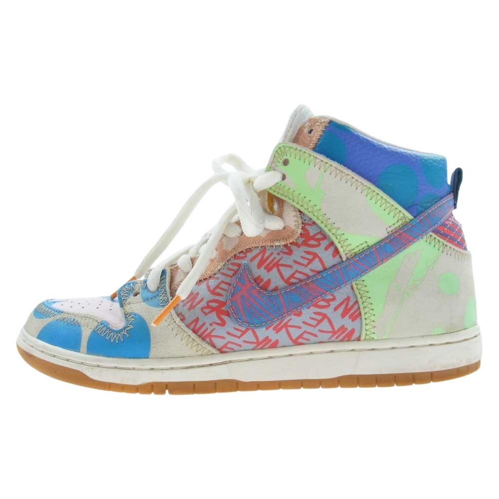 NIKE ナイキ 918321-381 SB Dunk High premium What The ズーム ダンクハイ プレミアム トーマスキャンベル ハイカット スニーカー マルチカラー系 27cm【中古】