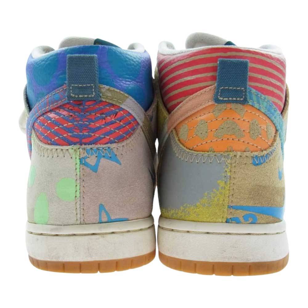 NIKE ナイキ 918321-381 SB Dunk High premium What The ズーム ダンクハイ プレミアム トーマスキャンベル ハイカット スニーカー マルチカラー系 27cm【中古】