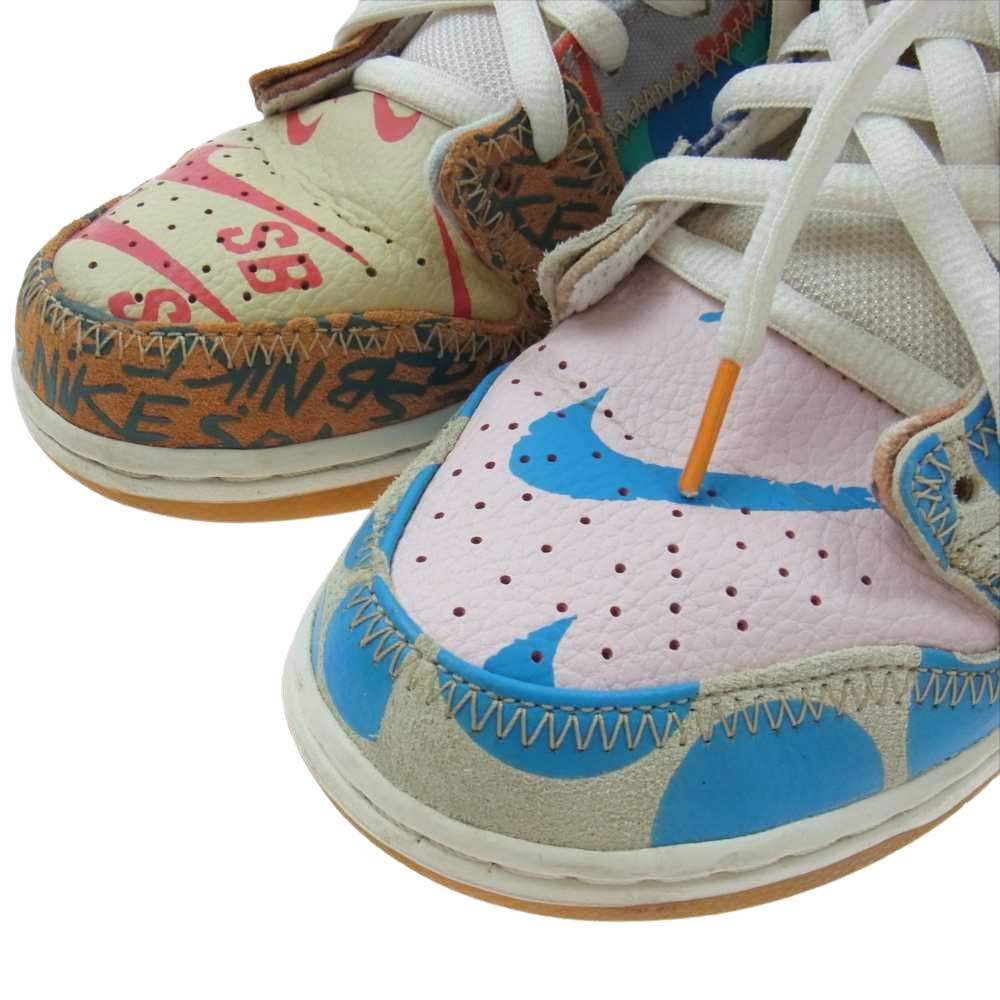 NIKE ナイキ 918321-381 SB Dunk High premium What The ズーム ダンクハイ プレミアム トーマスキャンベル ハイカット スニーカー マルチカラー系 27cm【中古】