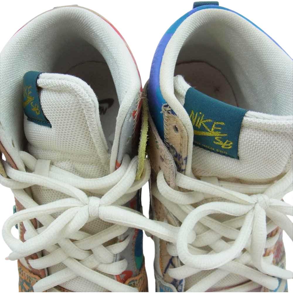 NIKE ナイキ 918321-381 SB Dunk High premium What The ズーム ダンクハイ プレミアム トーマスキャンベル ハイカット スニーカー マルチカラー系 27cm【中古】