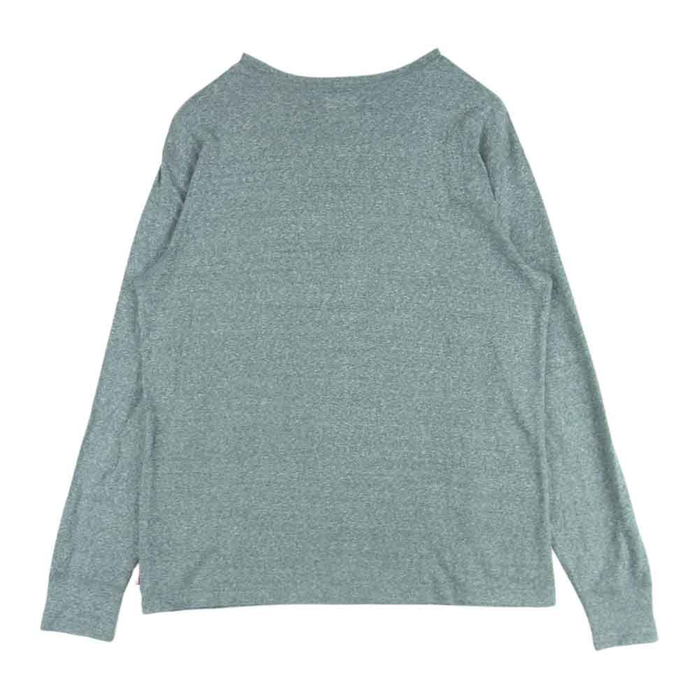 WTAPS ダブルタップス 152ATDT-CSM18 コットン ヘンリーネック カットソー 長袖 Tシャツ 日本製 グレー系 L【中古】