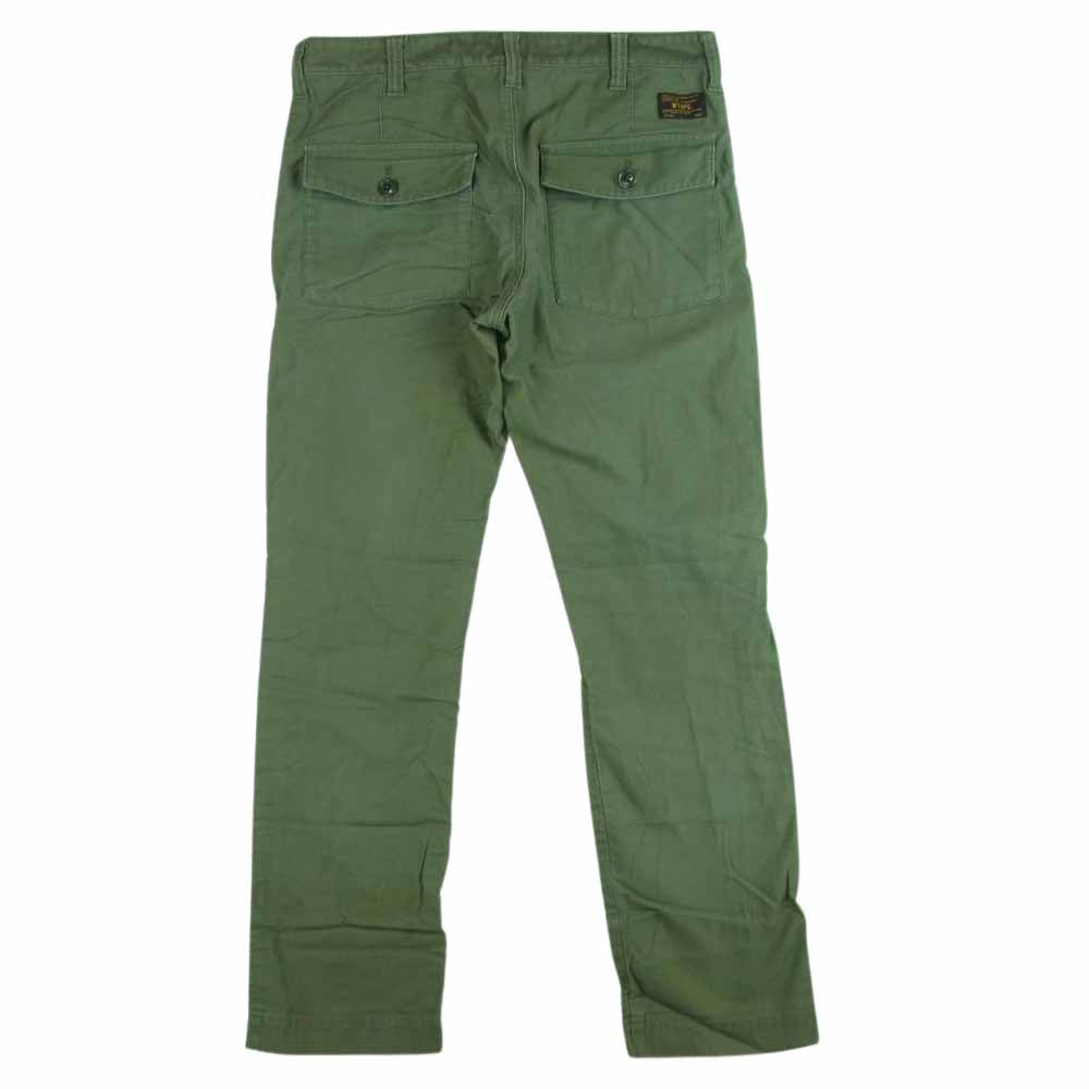 WTAPS ダブルタップス 161LTDT-PTM01 BUDS SKINNY ミリタリー パンツ コットン 日本製 カーキ系 2【中古】