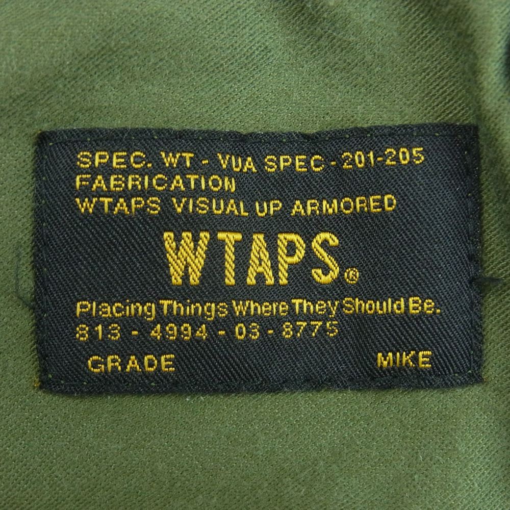WTAPS ダブルタップス 161LTDT-PTM01 BUDS SKINNY ミリタリー パンツ コットン 日本製 カーキ系 2【中古】