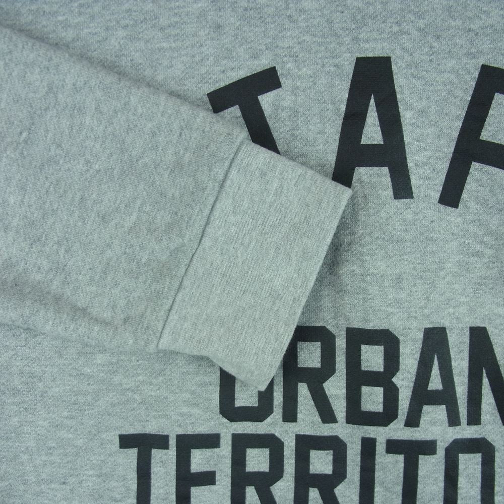 WTAPS ダブルタップス URBAN TERRITORY クルーネック スウェット トレーナー コットン 日本製 グレー系 M【中古】