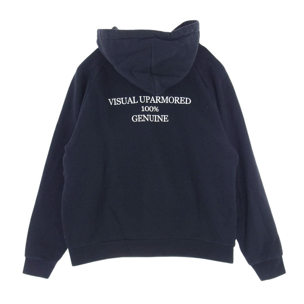 WTAPS ダブルタップス 16AW  SPOT BRACKET HOODED スポット ロゴ フーディー スウェット パーカー ブラック系 L【中古】