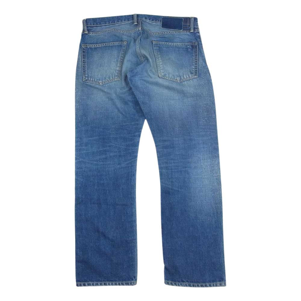 VISVIM ビズビム 0118205005026 18AW SOCIAL SCULPTURE 10 DAMAGED-14 ソーシャルスカルプチャー デニム ダメージ パンツ インディゴブルー系 34【中古】
