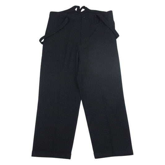 VISVIM ビズビム WMV 0322205008004 22AW JUMBO PASTORAL PANTS W (W/L) ジャンボ パストラル サスペンダー パンツ ブラック系【極上美品】【中古】