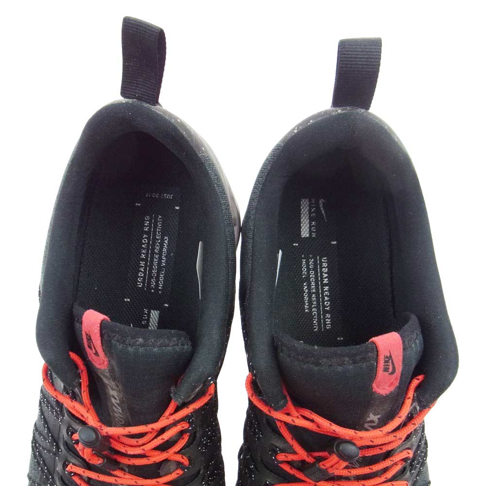 NIKE ナイキ AQ8810-001 AIR VAPORMAX RUN UTILITY エア ヴェイパーマックス ラン ユーティリティ ブラック系 28cm【中古】