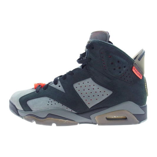 NIKE ナイキ CK1229-001 × PARIS SAINT GERMAIN パリサンジェルマン AIR JORDAN 6 RETRO INFRARED エアジョーダン レトロ インフラレッド ブラック系 28cm【中古】