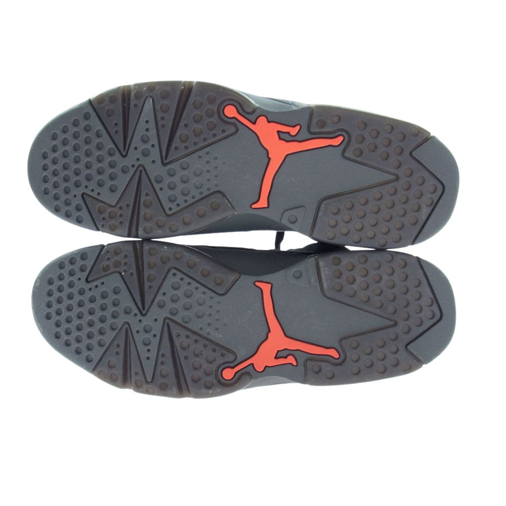 NIKE ナイキ CK1229-001 × PARIS SAINT GERMAIN パリサンジェルマン AIR JORDAN 6 RETRO INFRARED エアジョーダン レトロ インフラレッド ブラック系 28cm【中古】