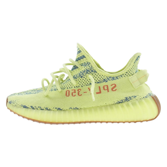 adidas アディダス B37572 YEEZY BOOST 350 V2 Semi Frozen Yellow イージーブースト セミフローズン イエロー スニーカー 28cm【中古】