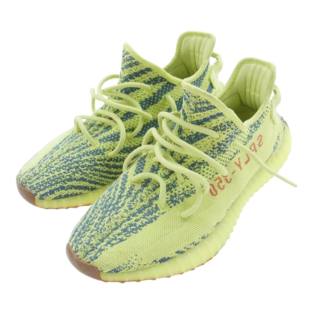 adidas アディダス B37572 YEEZY BOOST 350 V2 Semi Frozen Yellow イージーブースト セミフローズン イエロー スニーカー 28cm【中古】