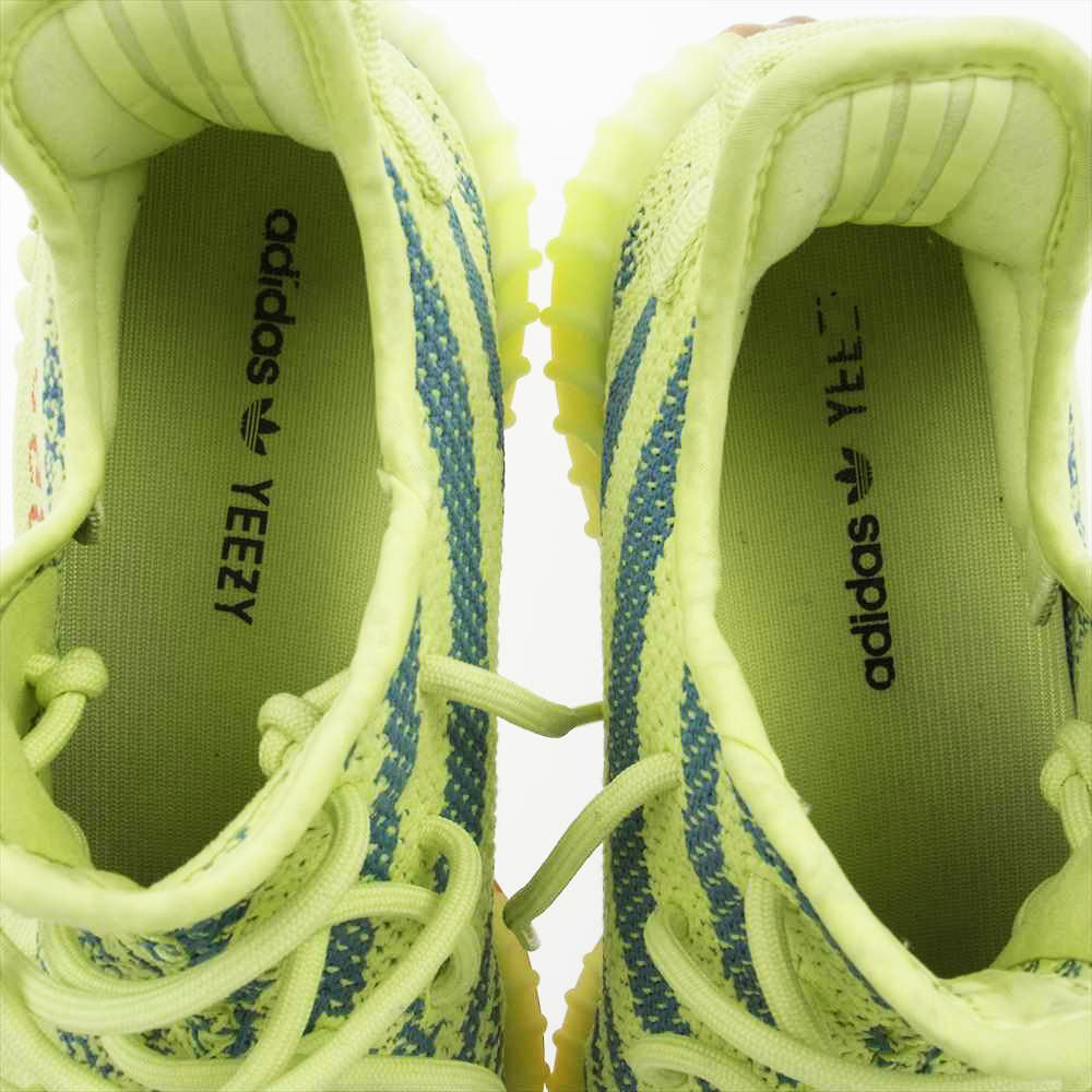 adidas アディダス B37572 YEEZY BOOST 350 V2 Semi Frozen Yellow イージーブースト セミフローズン イエロー スニーカー 28cm【中古】