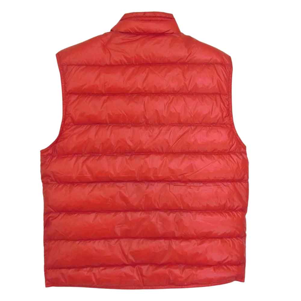 MONCLER モンクレール GUI ダウン ベスト レッド系 1【中古】