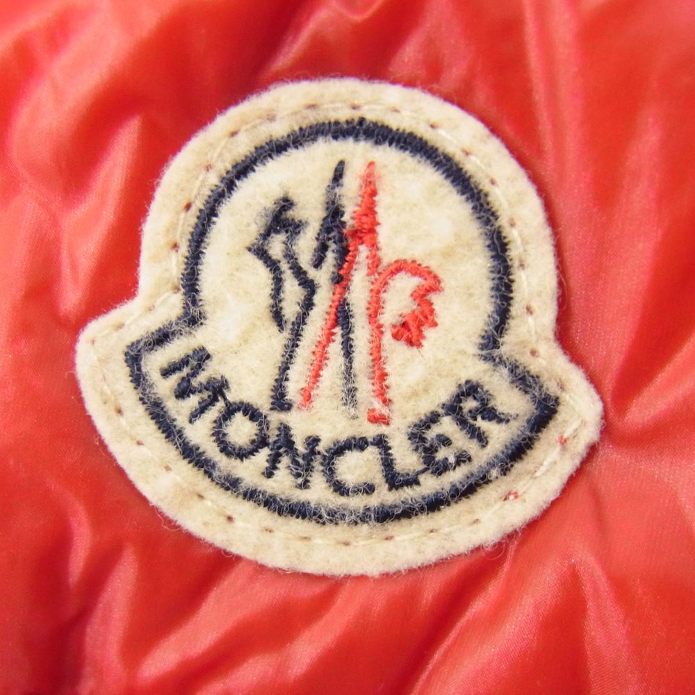 MONCLER モンクレール GUI ダウン ベスト レッド系 1【中古】
