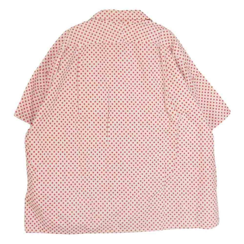 ユナイタス 半袖 ドット シャツ レッド系【中古】