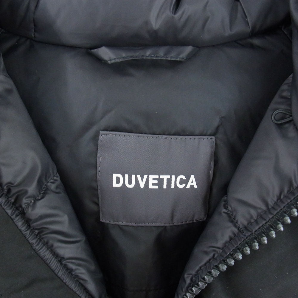 DUVETICA デュベティカ 222-MB1-10070-00-10360 GELAIONE ジェライオネ ダウン パーカー ジャケット ブラック系 44【極上美品】【中古】